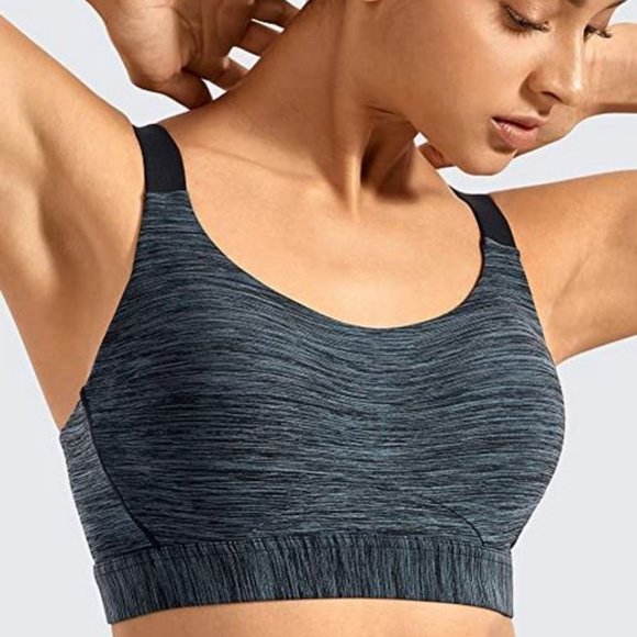 Syrokan Other - NWT Syrokan blue black padded sports bra 36D